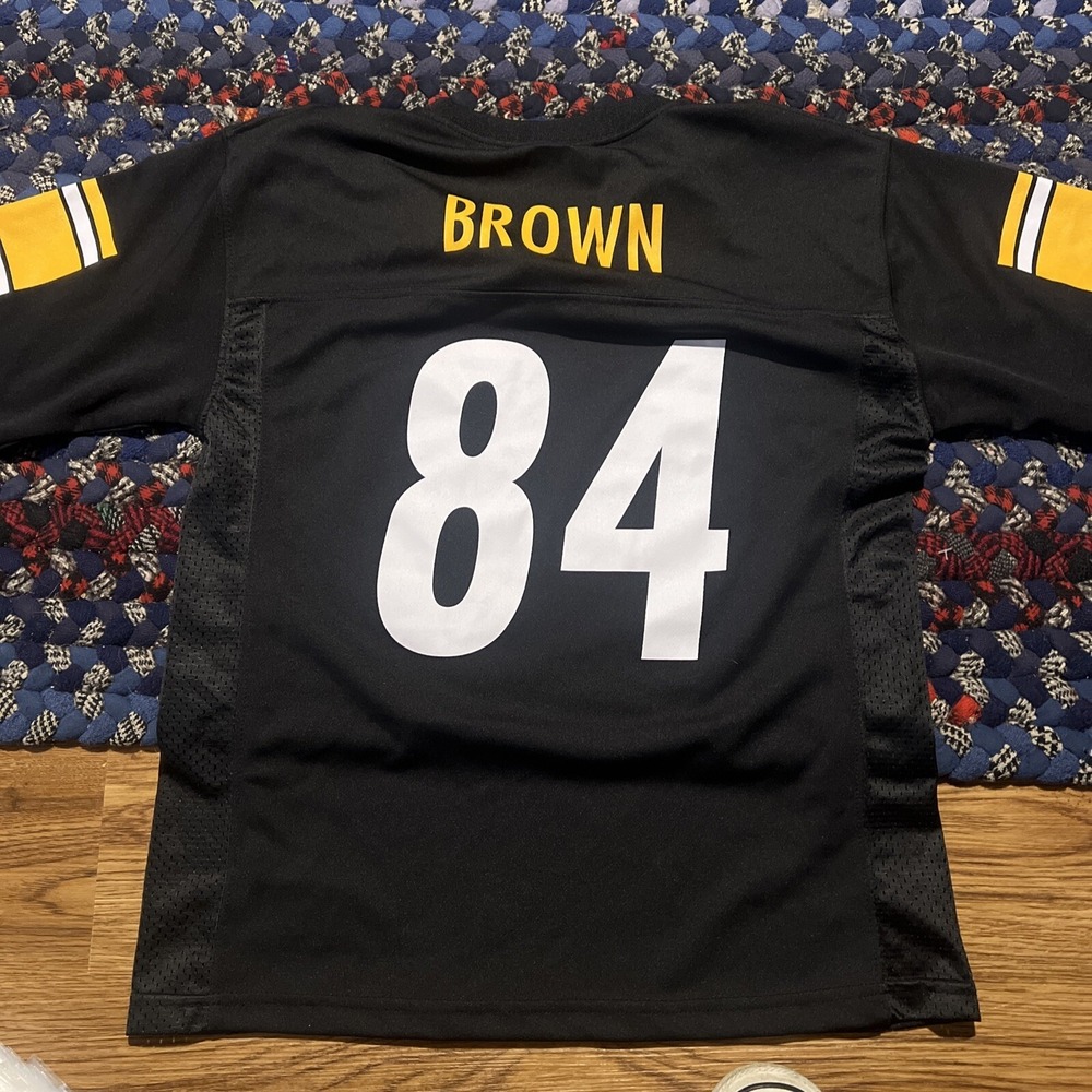 NFL Team Apparel Antonio Brown‎ #84 Pittsburgh Steelers Youth Large Jersey